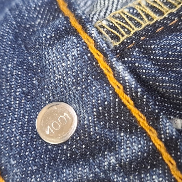 Levi's 527 Jeans Slim Boot Cut dark Men's Size 40x30 - Picture 11 of 12